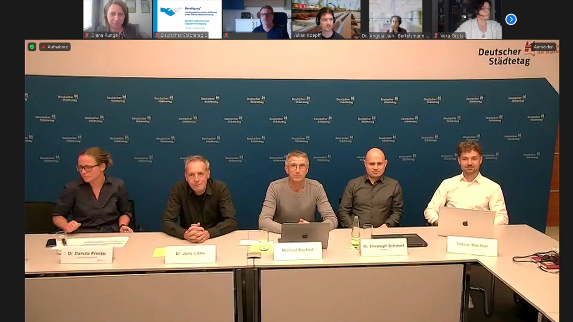 Fachtagung „Beteiligung4 – Vier Perspektiven auf den KI-Einsatz in der Öffentlichkeitsbeteiligung“